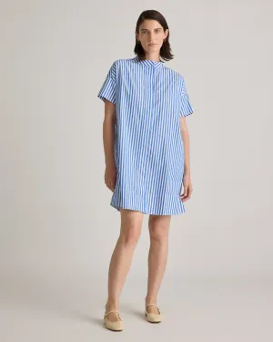 100% Organic Cotton Short Sleeve Shirt Dress