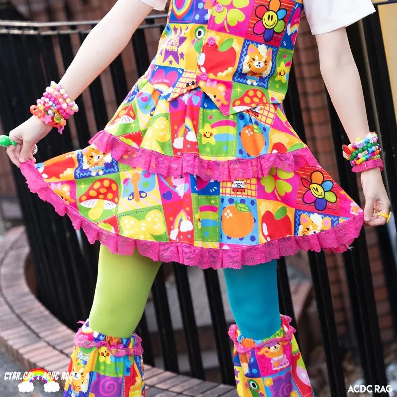 ACDC RAG Harajuku 4 EVER Skirt