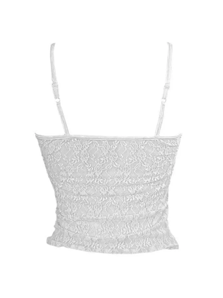 All Over Lace Slim Cami Top