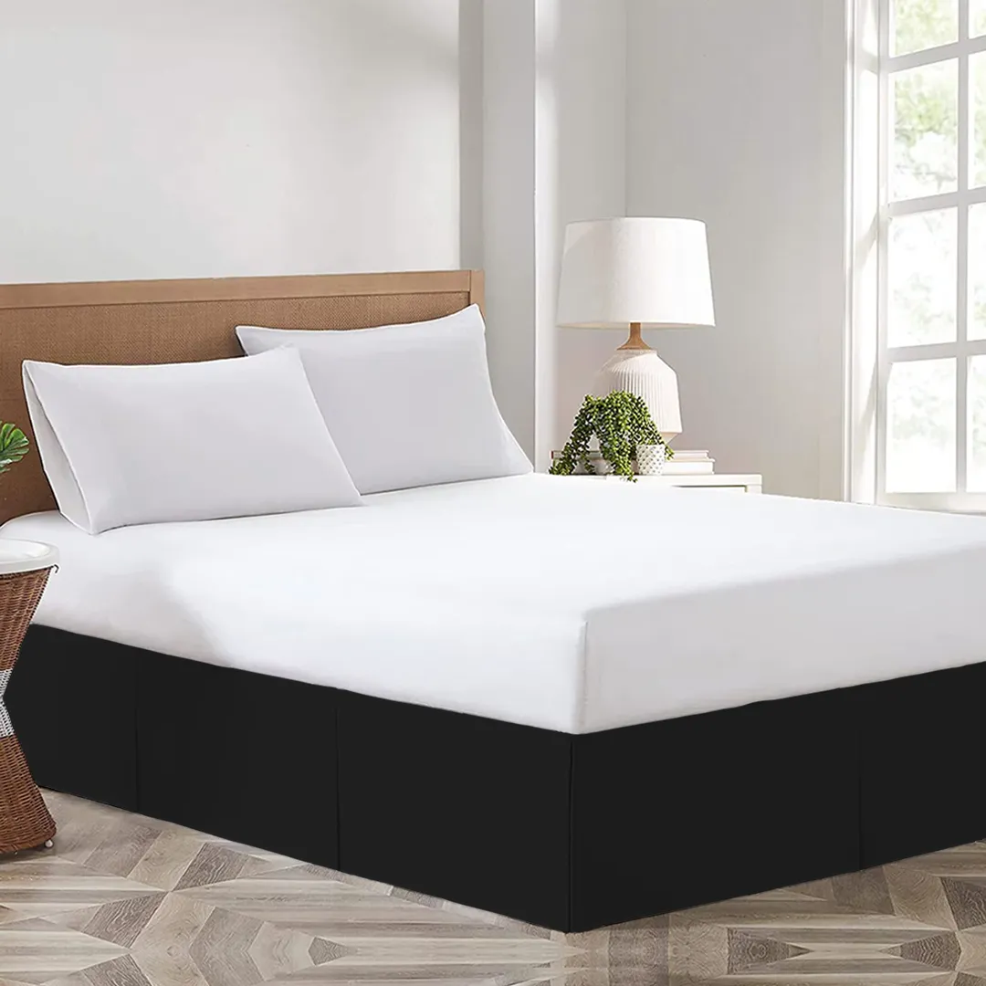Bliss King Size Bed Skirts - Split Corner