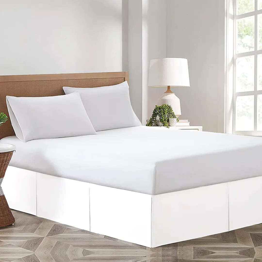 Bliss King Size Bed Skirts - Split Corner