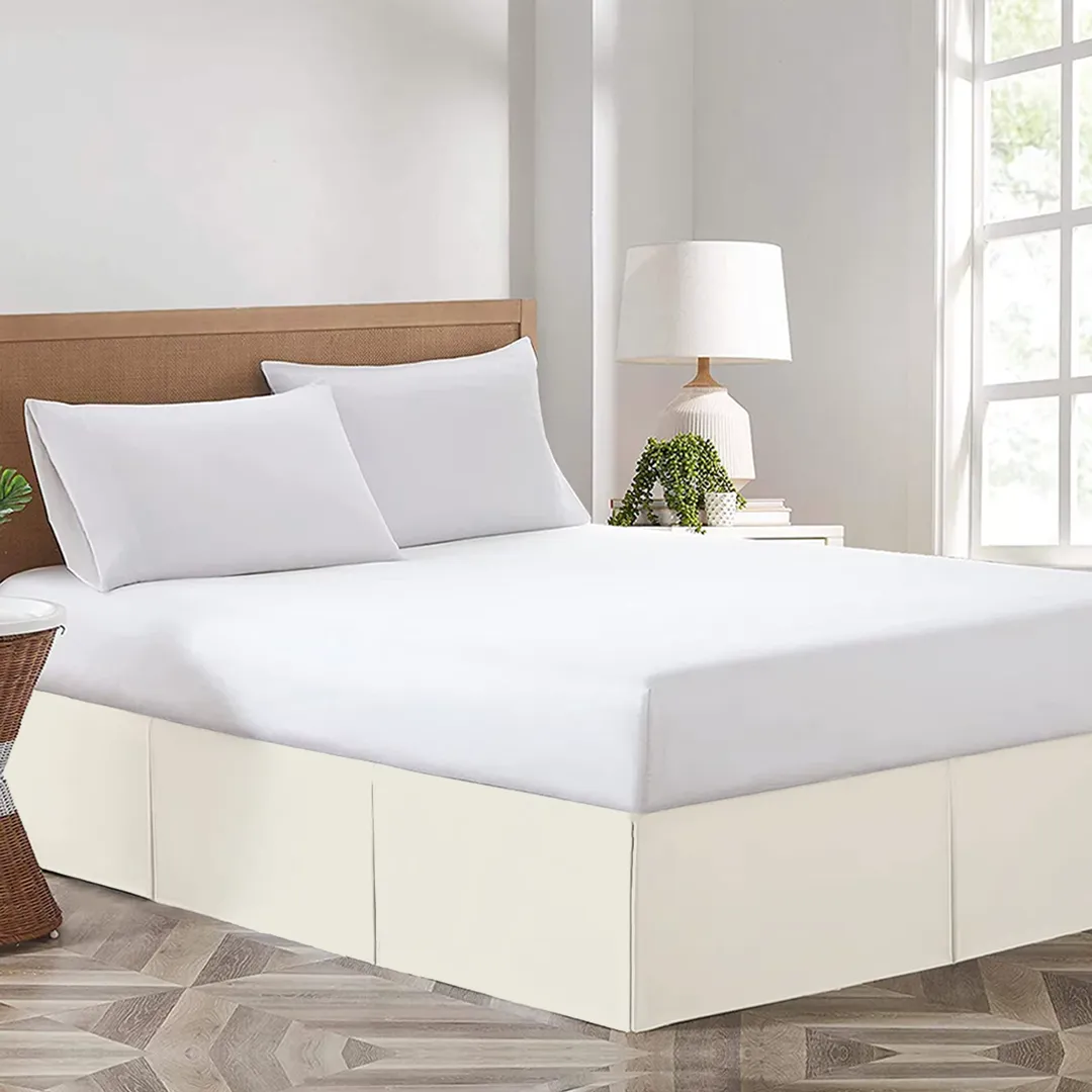 Bliss King Size Bed Skirts - Split Corner