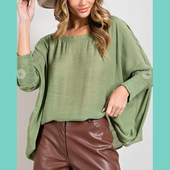 Breezy Dolman Top