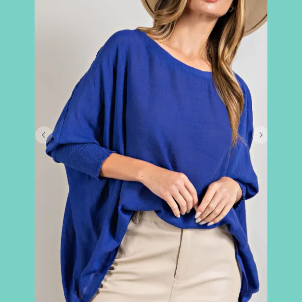 Breezy Dolman Top