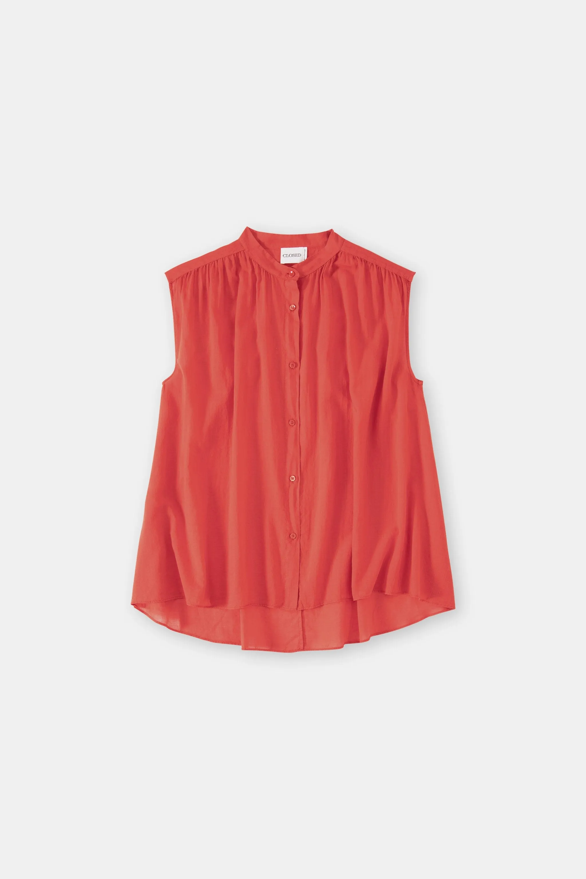 CLOSED WOMENS COTTON VOILE BLOUSE - 2 COLORS
