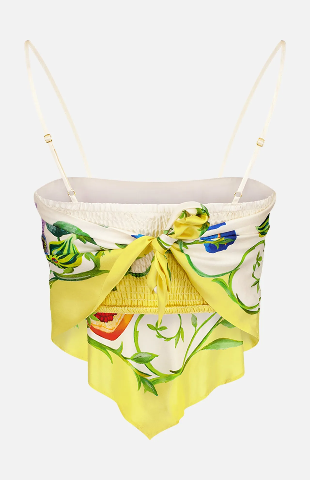 Flores Scarf Top
