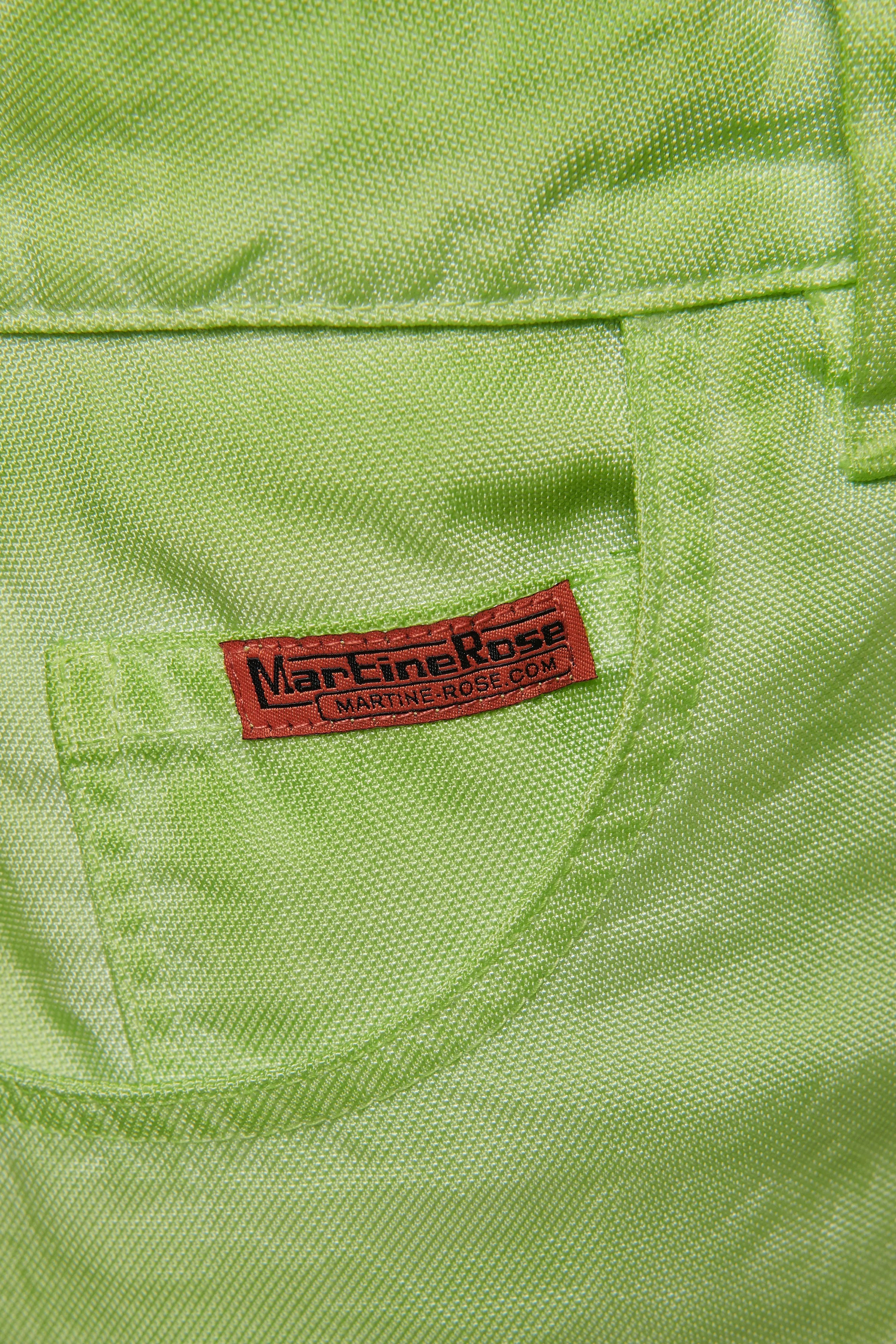 Green Classic Bomber Skirt