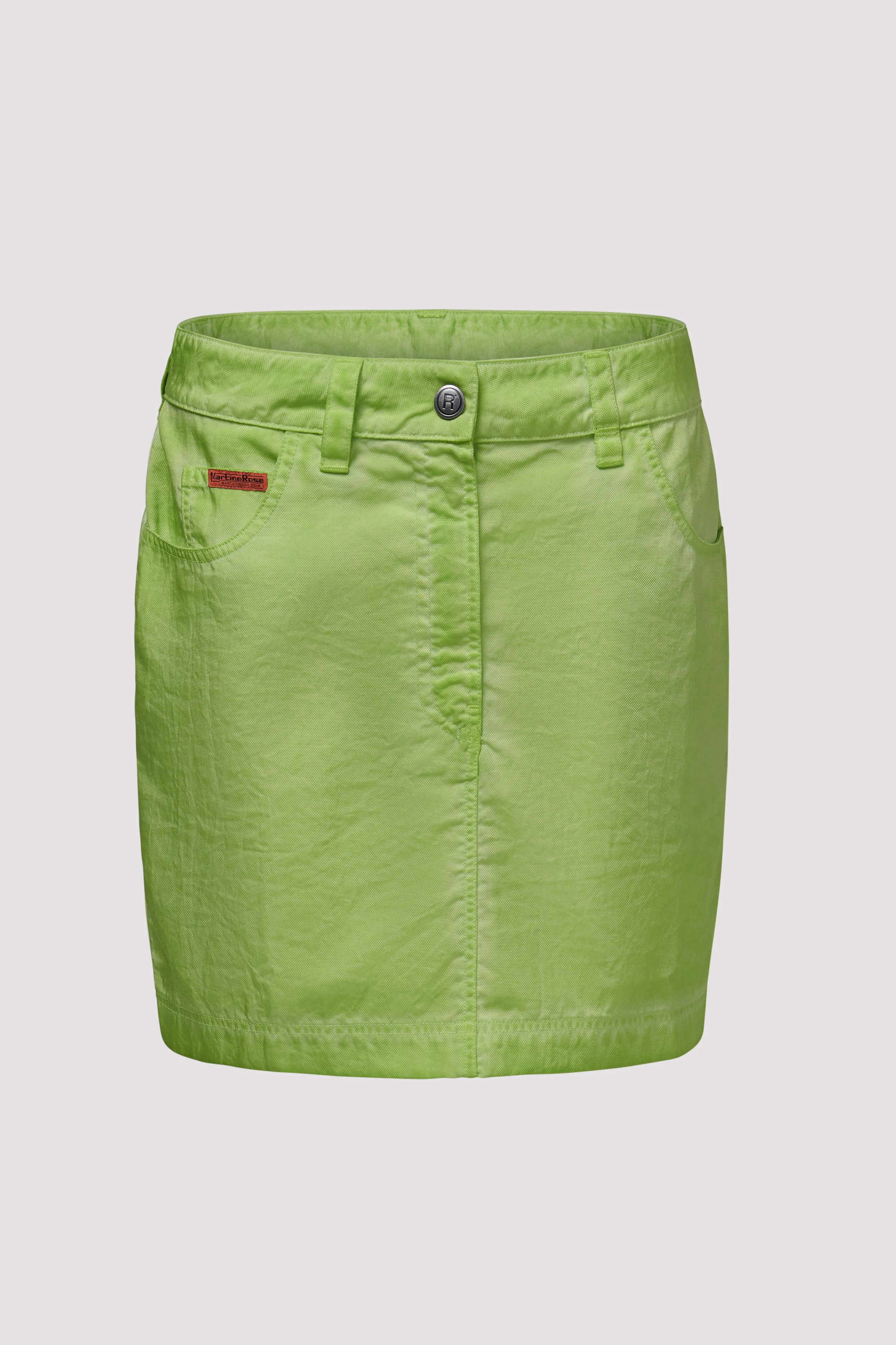 Green Classic Bomber Skirt
