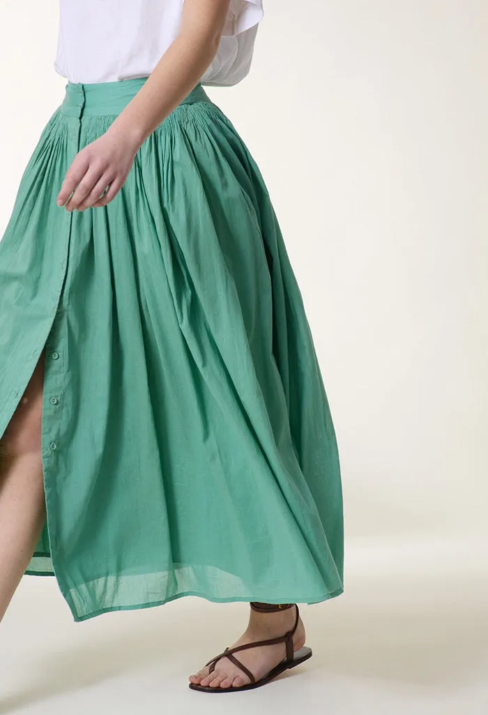 Jiotto Plain Skirt - Celadon