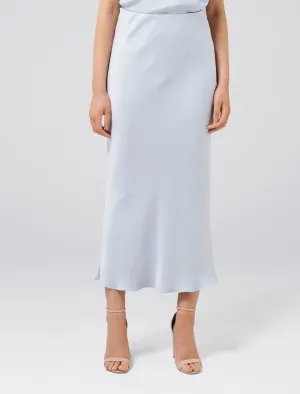 Mia Satin Slip Skirt