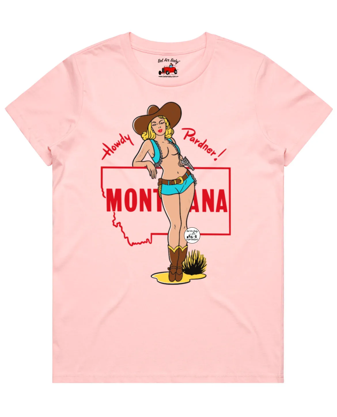 Montana Vintage Pinup Tee