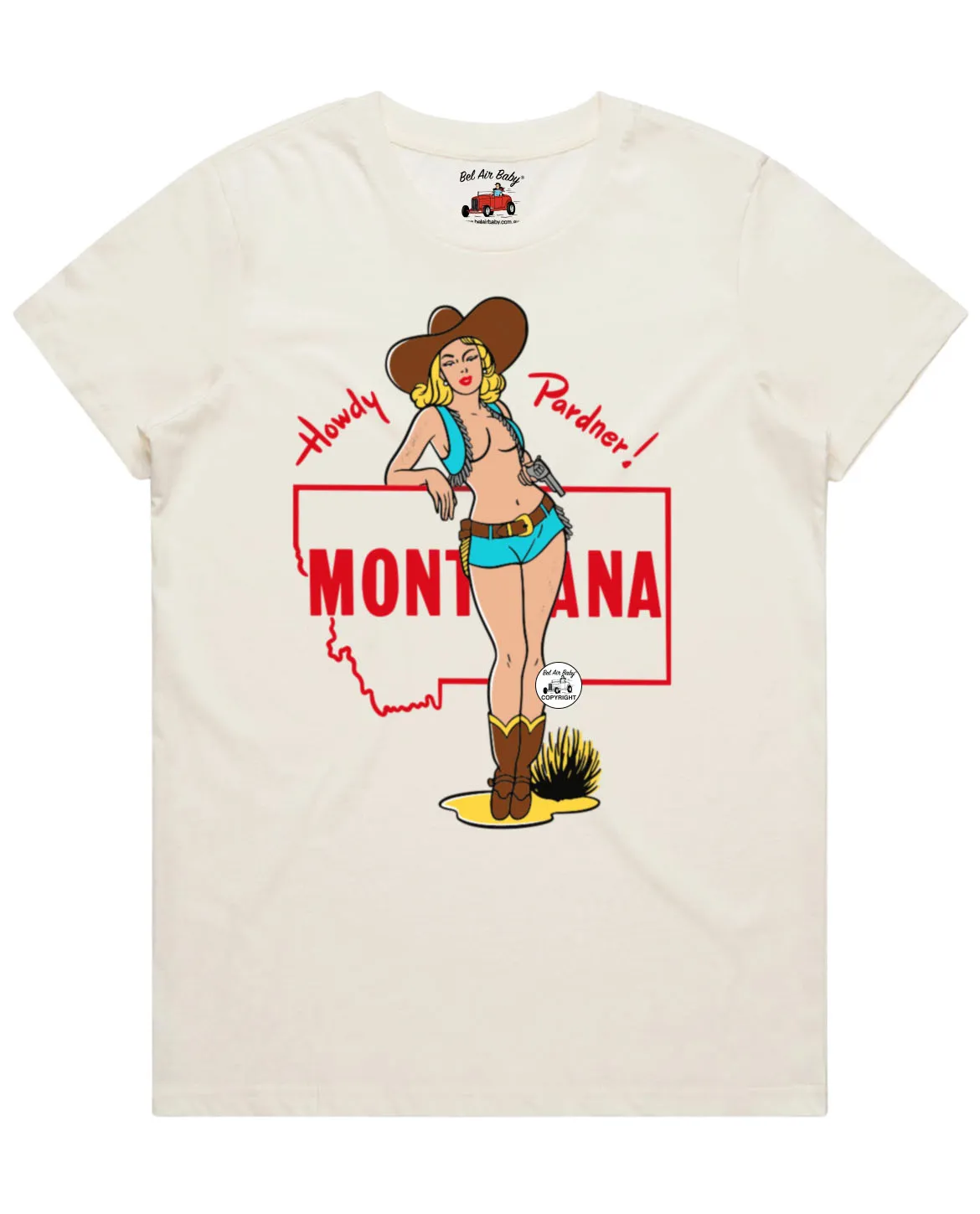 Montana Vintage Pinup Tee