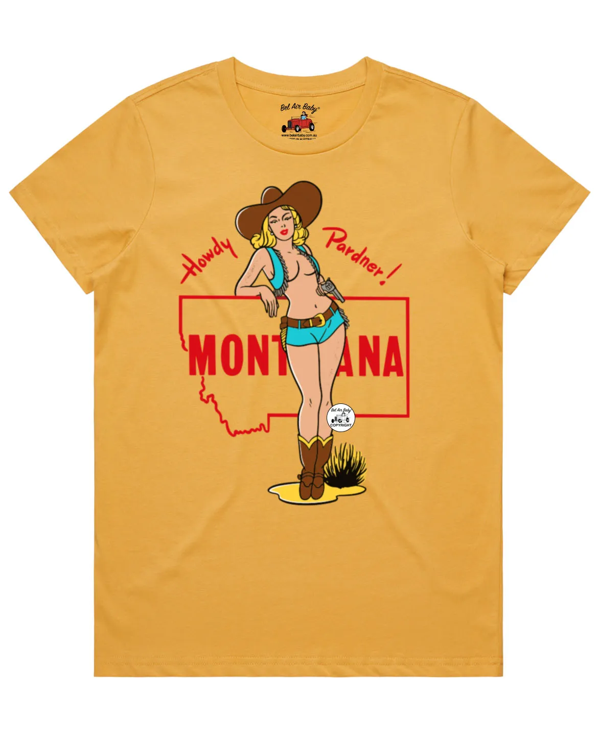 Montana Vintage Pinup Tee