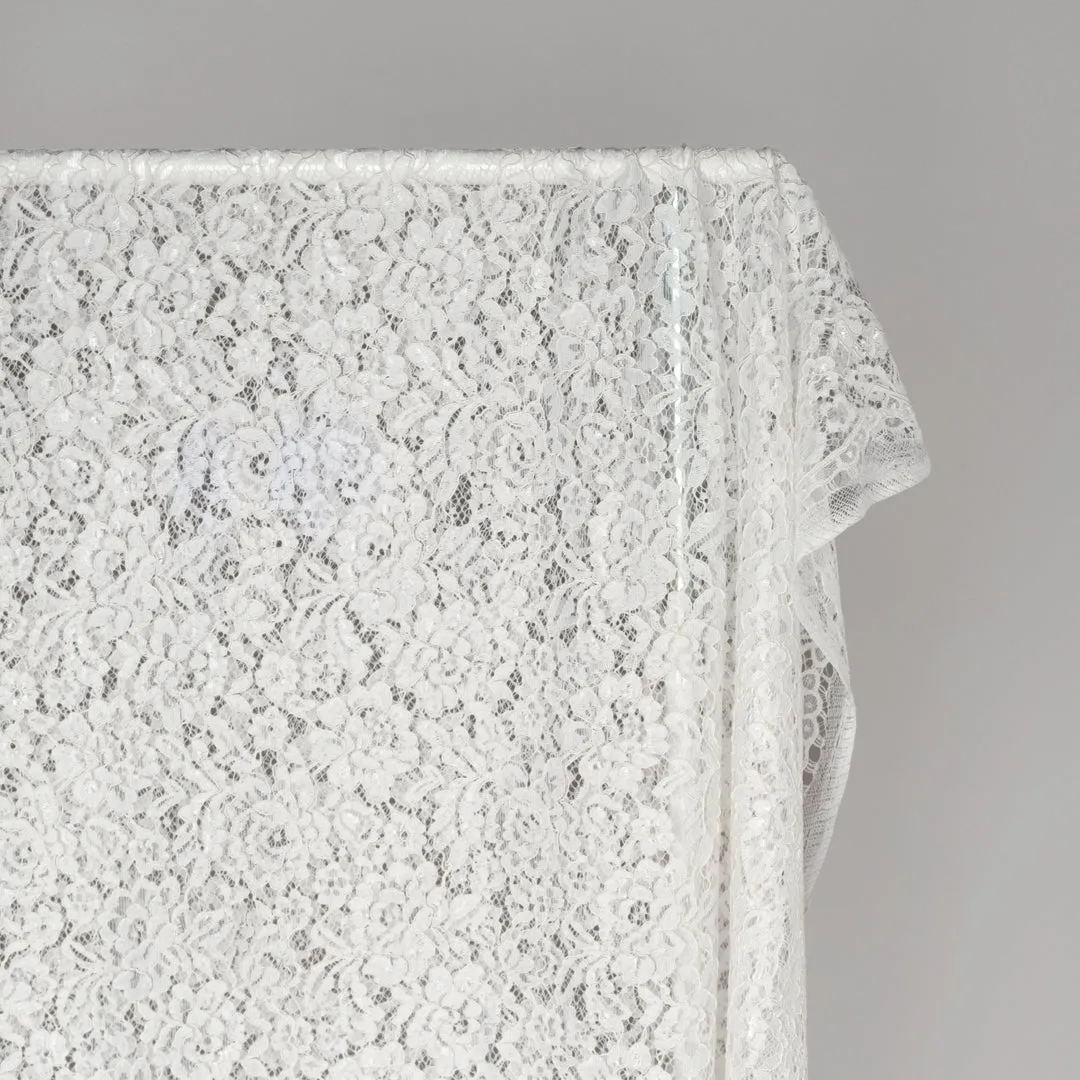 Nightingale Corded Lace - Pearl