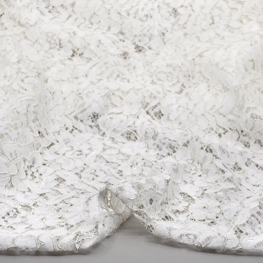 Nightingale Corded Lace - Pearl