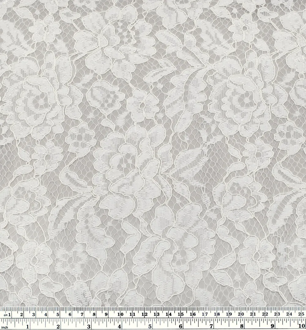 Nightingale Corded Lace - Pearl