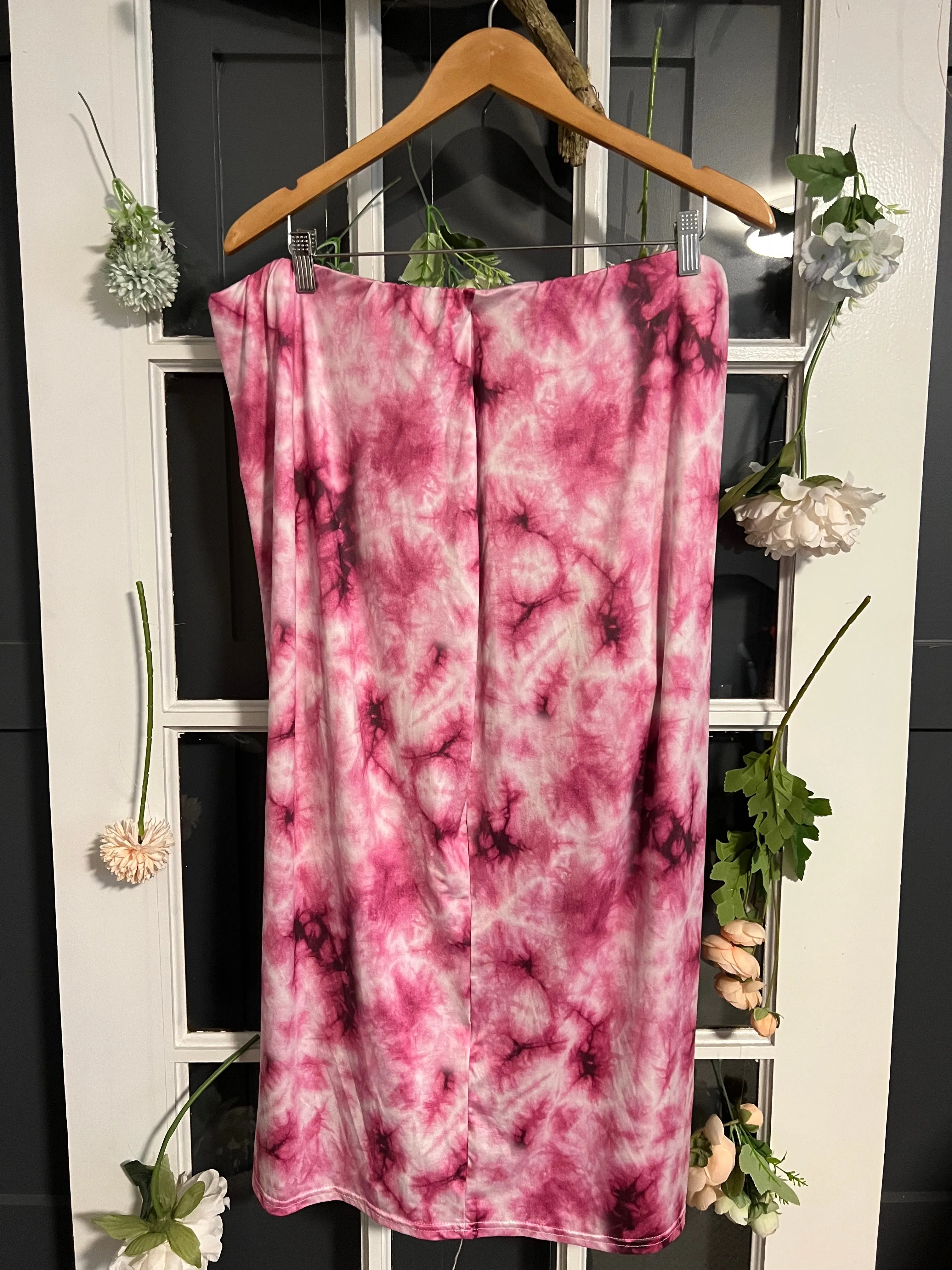 Pink Tie-Dye Skirt 20