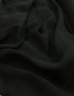 Poly Chiffon - 60-inches Wide Black