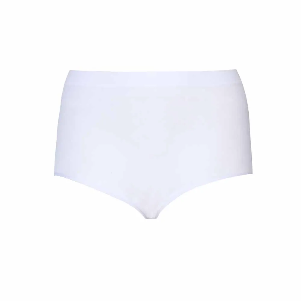 Simone Super Soft White Women Hipster Panty
