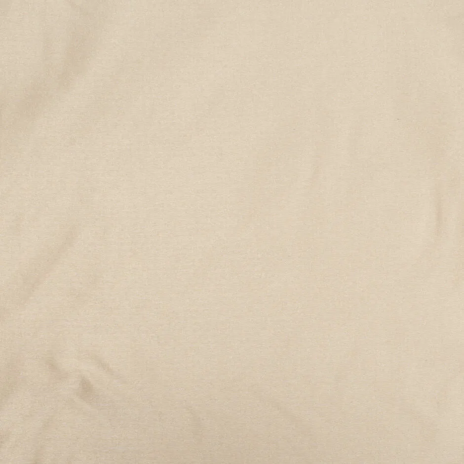 Soft Beige Plain Silk Taffeta (A 1.50m Piece)