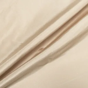 Soft Beige Plain Silk Taffeta (A 1.50m Piece)