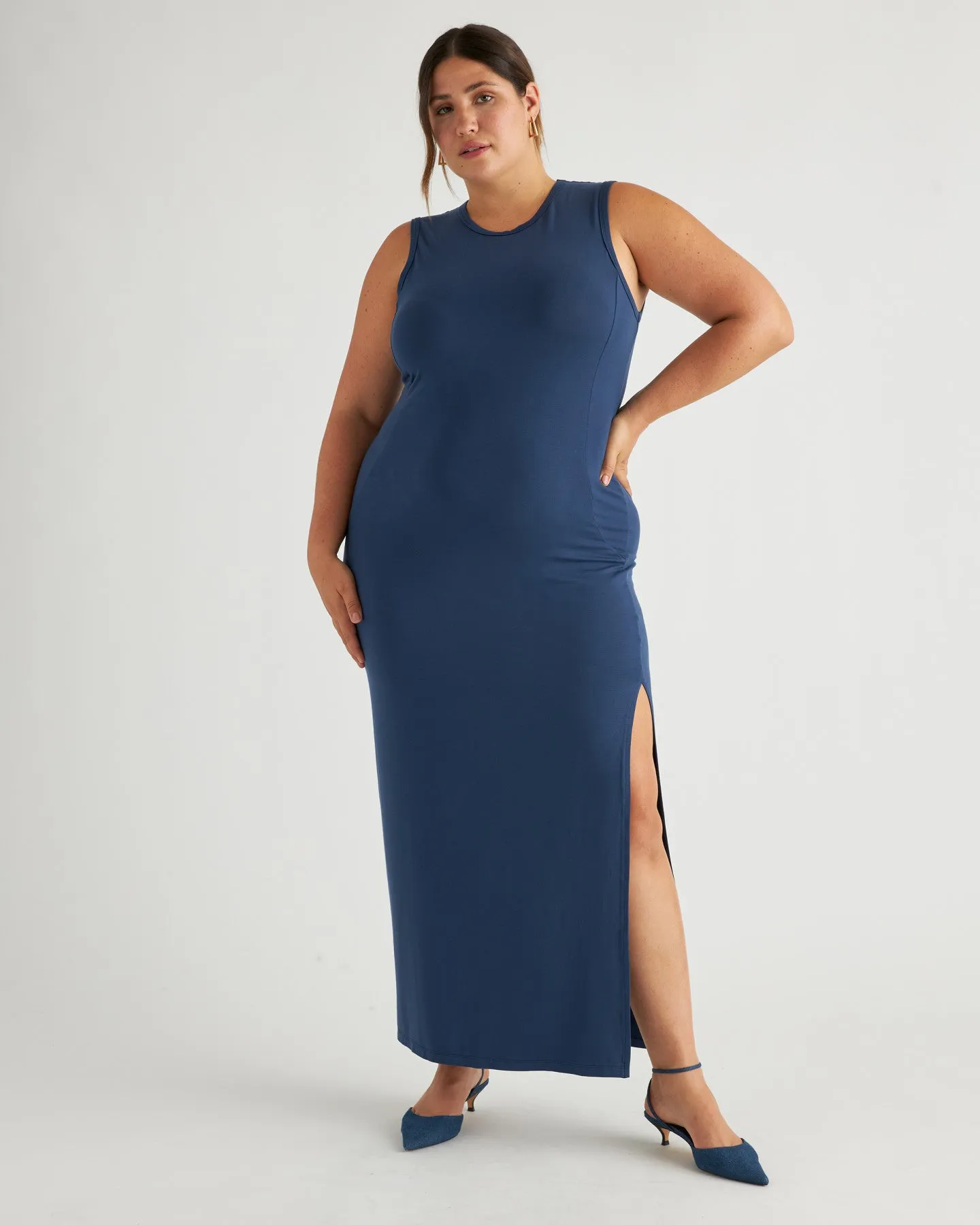Tencel Jersey Tank Maxi Dress